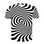 Hypnotic Printing T-Shirt